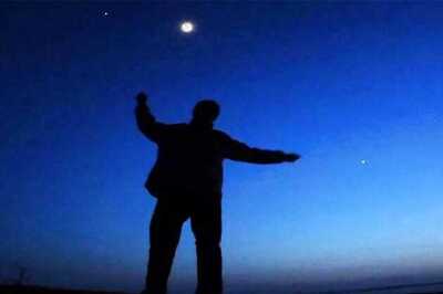 Venus, Jupiter and moon offer dazzling night show