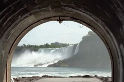 Visitors Can Now Walk Through The Tunnel Beneath The Niagara Falls That Was Constructed More Than 100 Years Back