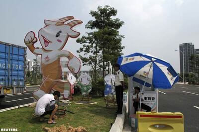 Asian Games: China ready with Games town