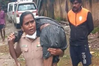 Cop's Rescue of 'Dead' Man, Drowning Puppy Being Saved: Trickles of Humanity Amid Chennai Rain