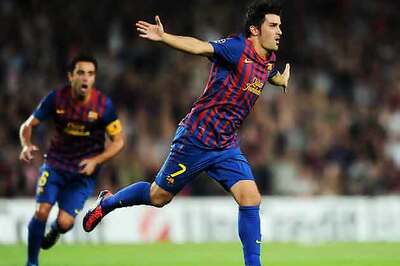 Barcelona won't discuss deal for Villa: Arsenal