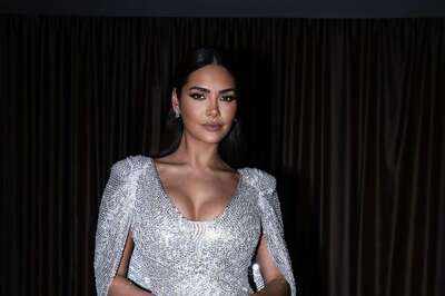 Esha Gupta Is A Vision In White In This Stunning Dress