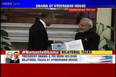 Obama-Modi hold talks on civil nuclear deal and a range of issues
