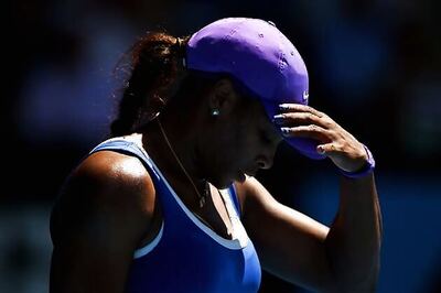 Williams knocked out in fourth round at Aus Open