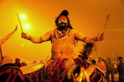 Lakhs take holy dip as Maha Kumbh begins