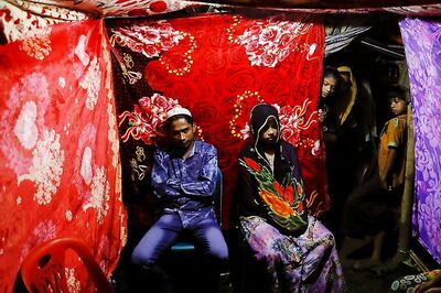 In Rohingya Refugee Camp, a Wedding is Celebrated