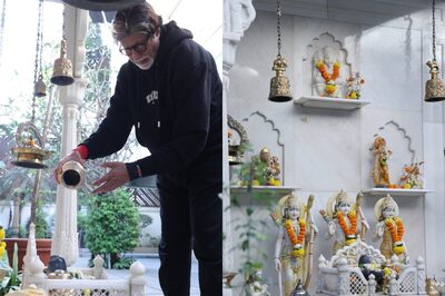 Amitabh Bachchan Shares Inside Glimpse Of White Marble Temple In Jalsa; See Photos