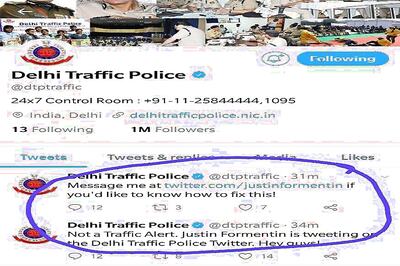 Delhi Traffic Police's Twitter Handle Hacked, Probe Initiated