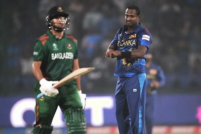 'Don't Know What Was Going on Inside his Head': Sourav Ganguly On Angelo Mathews Timed-Out Controversy