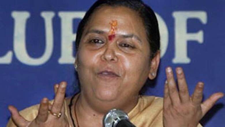 'Life's happiest moment': Uma Bharti on verdict