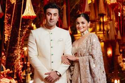 Alia Bhatt and Ranbir Kapoor Ooze Charm in Ethnic Attires at Anant Ambani-Radhika Merchant Pre-Wedding Bash