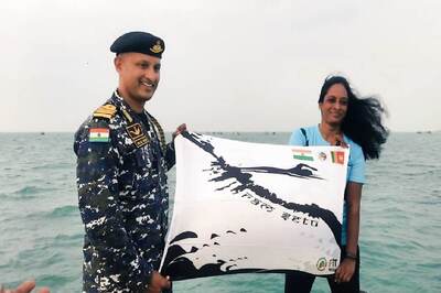 Hyderabad Woman Becomes World's Second Female to Swim 30-Mile Palk Strait Between India and Sri Lanka