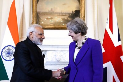 British PM May Calls Modi on Poll Win, Discusses G20, ICC World Cup