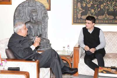 Sourav Ganguly Holds Hour-long Meet with Dhankhar Amid Speculation of Him Joining Politics