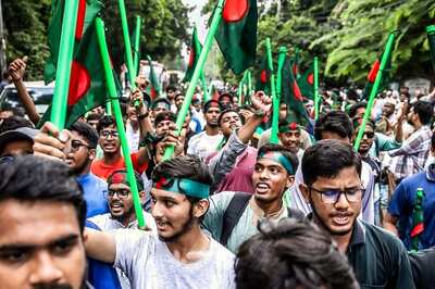Hundreds Of Bangladeshi Protesters Clash With Ex-PM Hasina’s Supporters, Journalists Harassed