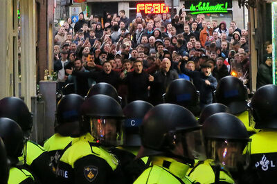 'Appalling' English Fans Arrested in Amsterdam, FA to Ban Supporters