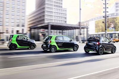 Three New Models From Daimler's Smart EV Range to Debut at Paris Motor Show