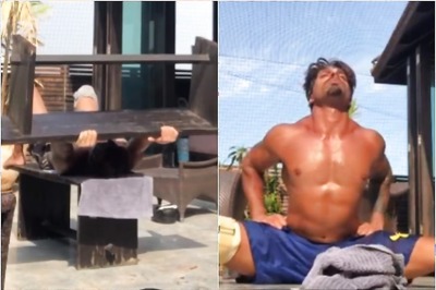 Karan Singh Grover is Breaking the Internet with Innovative Stay-at-home Workout Routines Amid Lockdown