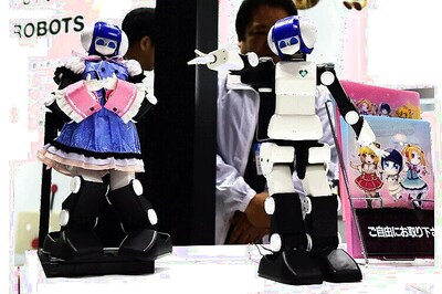 Disaster relief humanoids unveiled at Japan's robot exhibition
