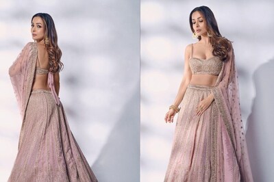 Malaika Arora’s Pastel Pink Lehenga Is The Perfect Addition To Your Wedding Season Closet, See Pics