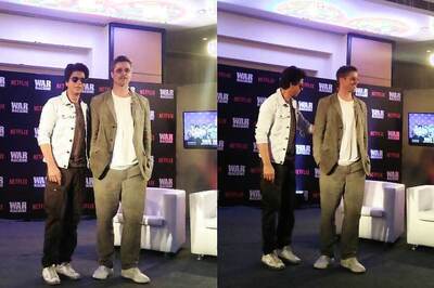 Brad Makes Pitt-stop in Mumbai, Meets Shah Rukh Khan