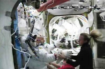 Italian astronaut recounts near-drowning during spacewalk