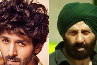 Gadar 2: Kartik Aaryan Reveals He Is Tara Singh's 'Fanboy' By Cheering For Sunny Deol's Film; Watch