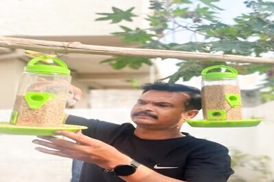 This Telangana Man Turned His House Into Special Habitat For Sparrows