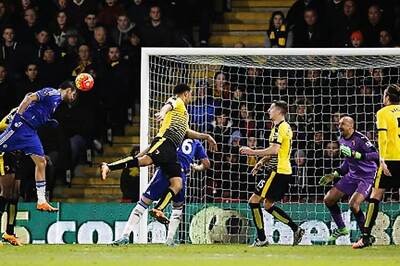 Chelsea held by Watford, Everton sink Newcastle