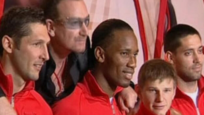 Drogba, Bono, Nike team up to support AIDS charity