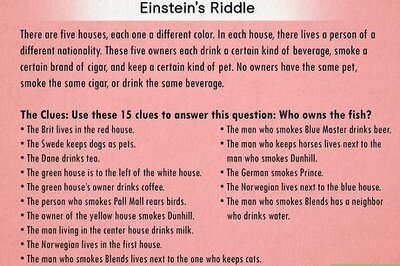Can You Solve Einstein’s Riddle—AKA the Impossible Zebra Puzzle?