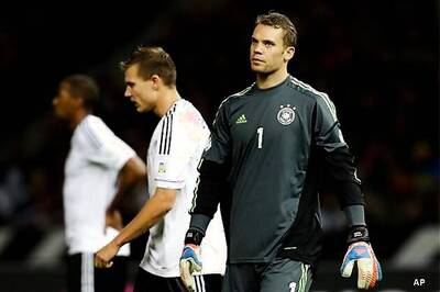 Germany implodes to draw, Spain's winning run ends