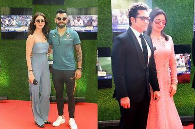 Anushka Sharma-Virat Kohli Join Sachin Tendulkar, Anjali At The Screening Of Sachin: A Billion Dreams