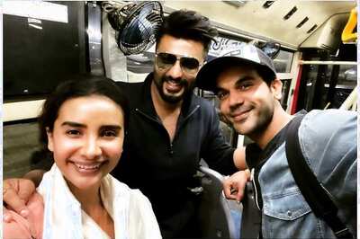 When Arjun Kapoor Met Rajkummar Rao, Patralekhaa on a Flight