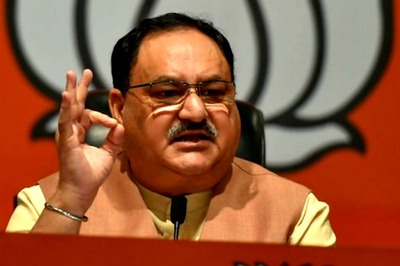 Nadda Holds Meeting with Nishad Party Chief