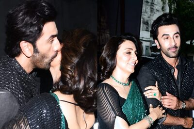 Ranbir Kapoor Kisses Neetu Kapoor, Keeps Her Close As They Make Their Way To Dance Deewane Junior Set