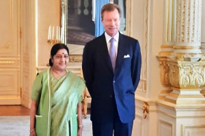 Swaraj Holds Talks With Belgian Deputy PM, EU Counterpart