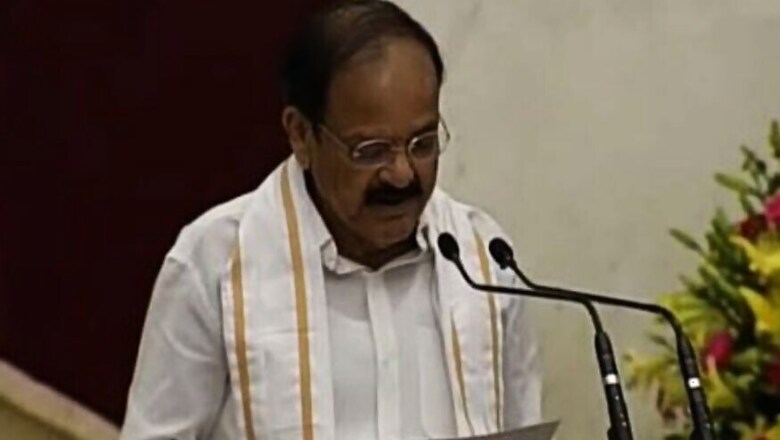 Venkaiah Naidu Takes Oath as 13th Vice-President of India
