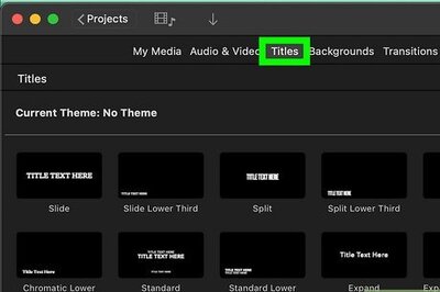 How to Create Credits in iMovie