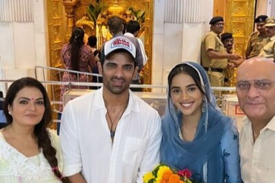 Baatein Kuch Ankahee Si: Mohit Malik, Sayli Salunkhe Seek Blessings at Siddhivinayak Temple, See Pics