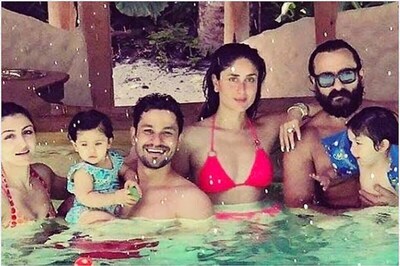 Kareena Kapoor Khan Posts Family Pic in Pool on Kunal Kemmu's Birthday, Promises to Recreate Moment