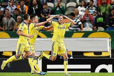 Champions League: Matic header gives Chelsea 1-0 win over Sporting Lisbon