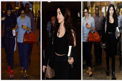Airport Style File: Sridevi, Jhanvi and Khushi Kapoor Amp Up The Style Quotient