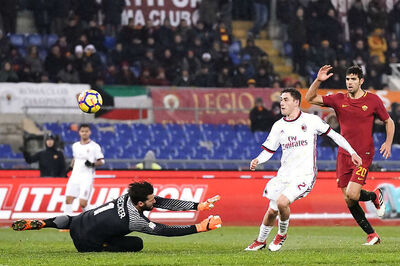 Juventus Snowed Off, Lazio go Third as AC Milan Beat AS Roma