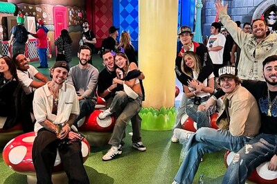 Justin Bieber, Hailey Baldwin Enjoy Rollercoaster Ride At Halloween Horror Night