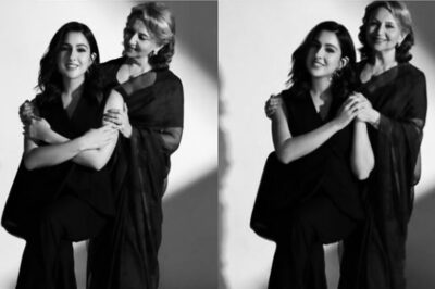 Sara Ali Khan Holds Her Badi Amma Sharmila Tagore Close In New Photos, Twins With Her In Black