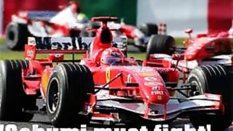 Renault want Schumacher to fight