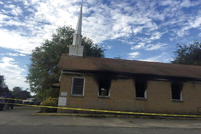 111-Year-Old Church Set Ablaze in US, Spray Painted With 'Vote Trump'