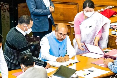 59 New Manipur MLAs including 5 Women Take Oath; Govt Formation May Require Time, Says Biren Singh