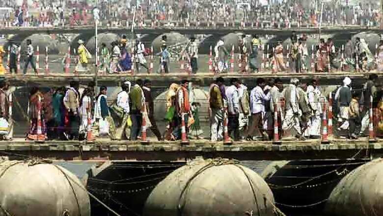 Maha Kumbh: Devotees take holy dip on 'Paush Poornima'